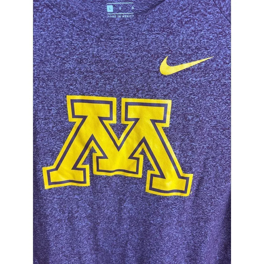 Nike MN Gophers Long Sleeved Tshirt Size L